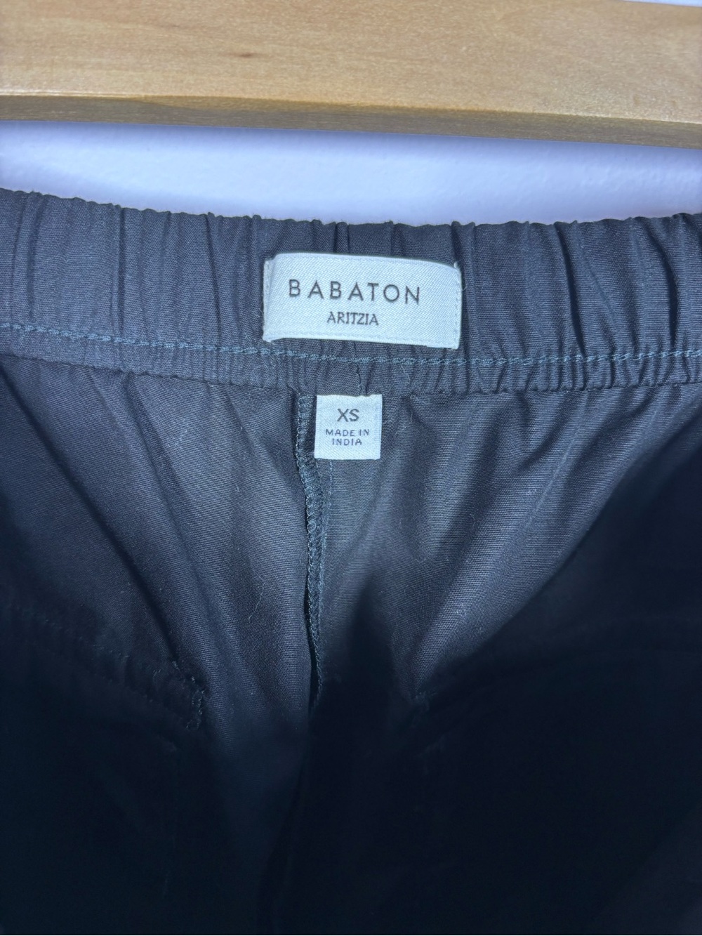 Babaton Aritzia Black Comfy Wide-Leg Drawstring Casual Jogger Pants Size XS. - Picture 4 of 7